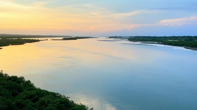 The Hooghly River Estuary